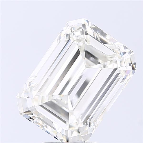 5.02 ct. emerald Lab Grown Diamond front image