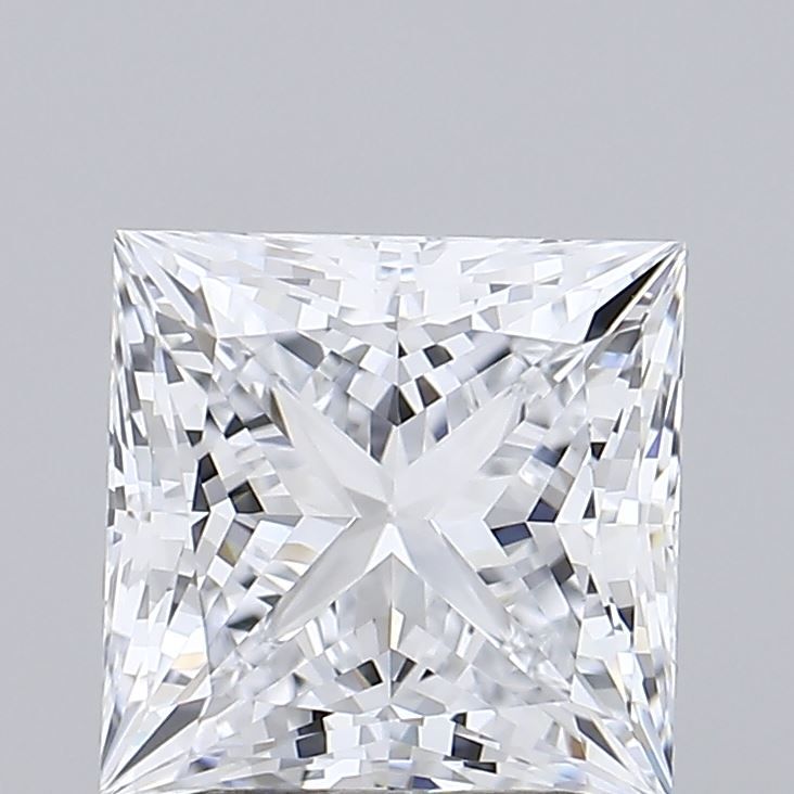 2.09 ct. princess Lab Grown Diamond front image