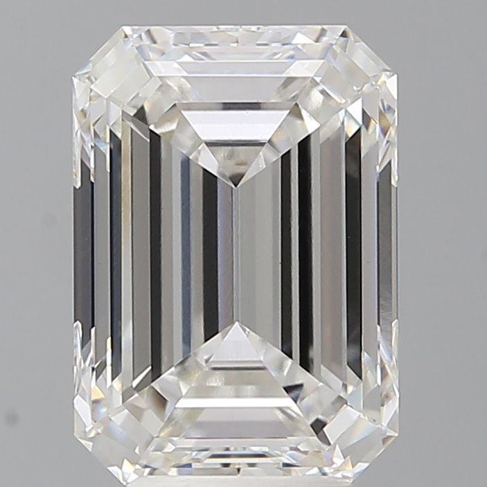5.09 ct. emerald Lab Grown Diamond front image
