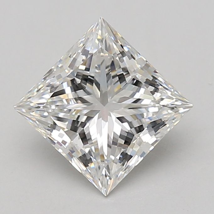 2.10 ct. princess Lab Grown Diamond front image