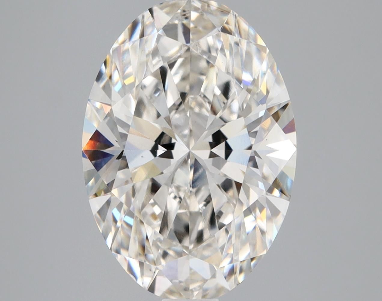 2.73 ct. oval Lab Grown Diamond front image