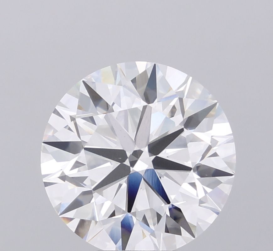 6.04 ct. round Lab Grown Diamond front image