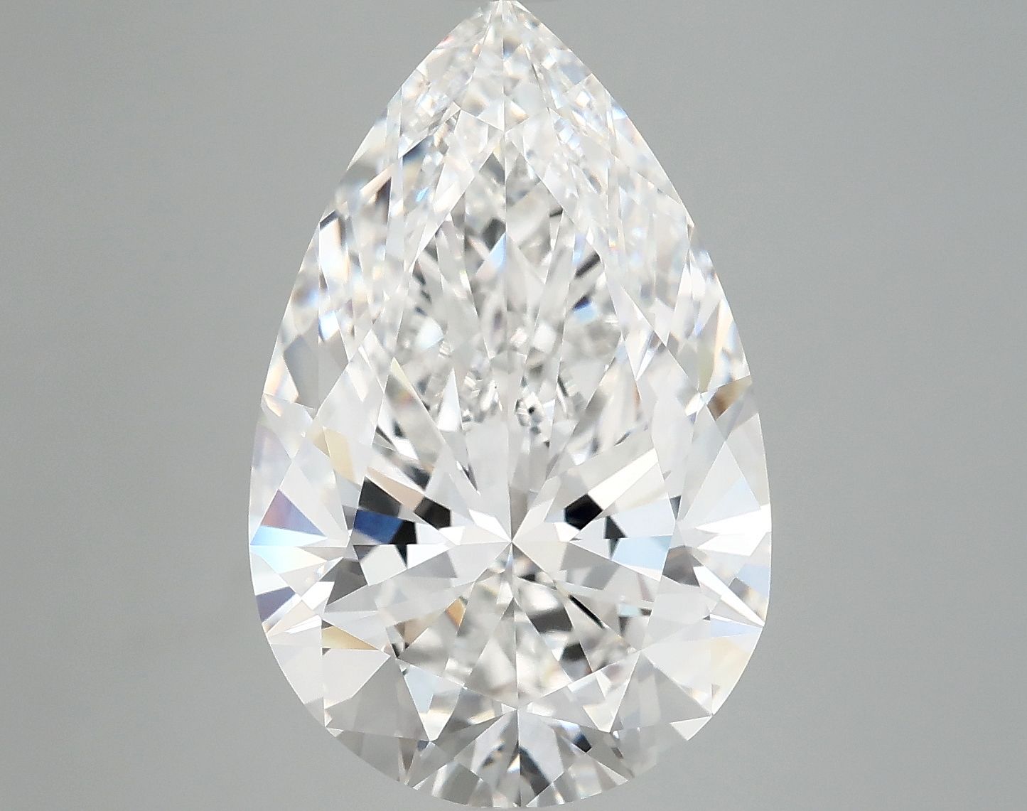 7.04 ct. pear Lab Grown Diamond front image