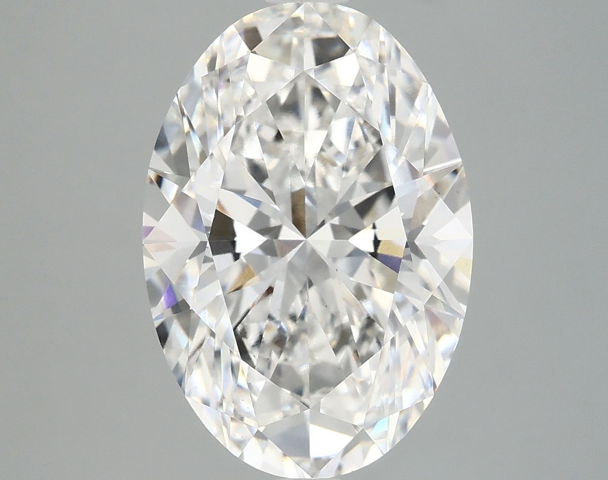 5.07 ct. oval Lab Grown Diamond front image