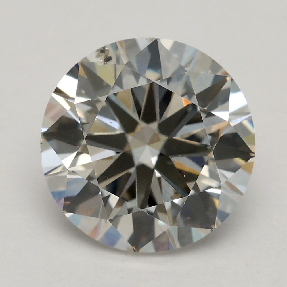 2.70 ct. round Lab Grown Diamond front image