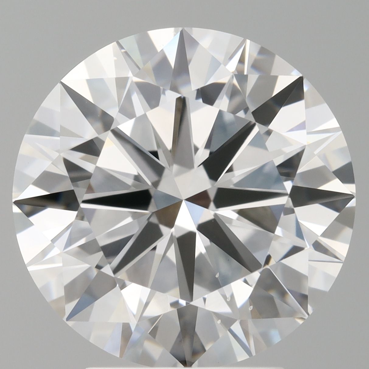 3.99 ct. round Lab Grown Diamond front image