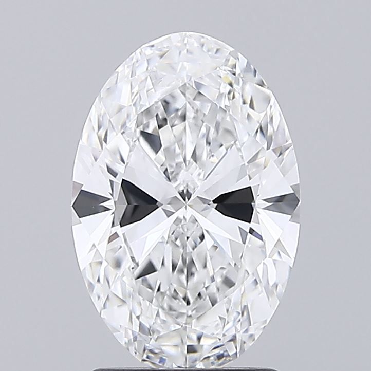 2.01 ct. oval Lab Grown Diamond front image