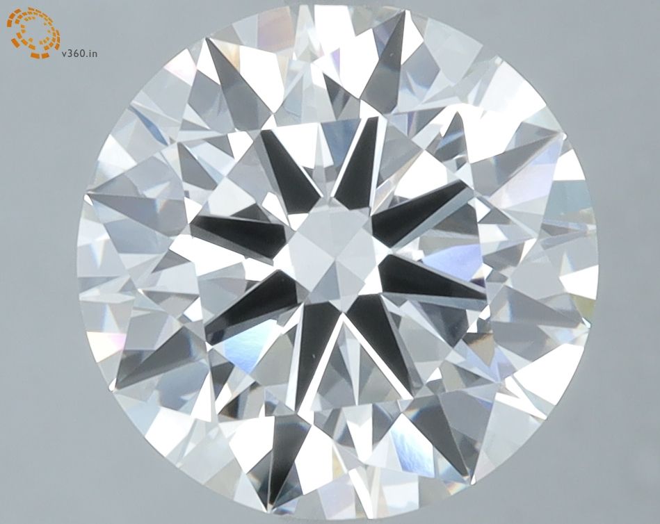 4.06 ct. round Lab Grown Diamond front image
