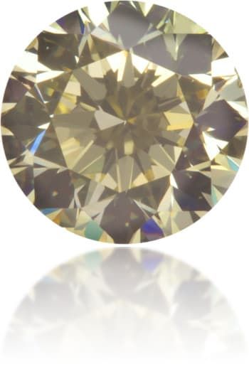 Diament 0.71 ct Fancy Light Grayish Greenish Yellow/VS2