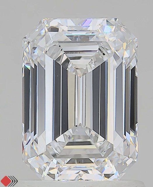 1.39 ct. emerald Lab Grown Diamond front image