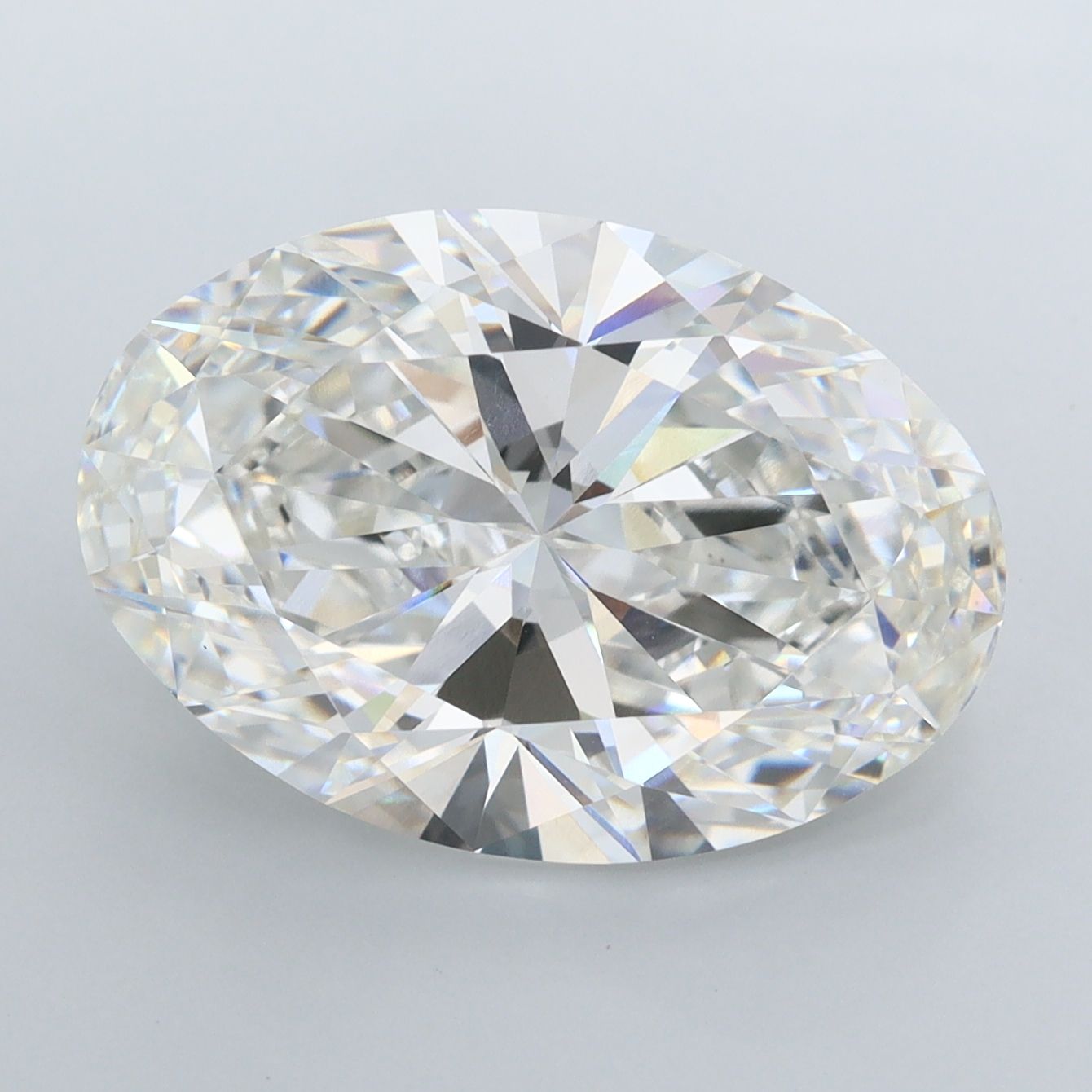 8.04 ct. oval Lab Grown Diamond front image