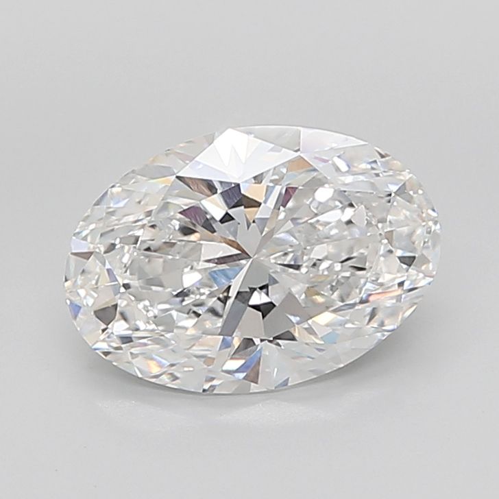6.08 ct. oval Lab Grown Diamond front image