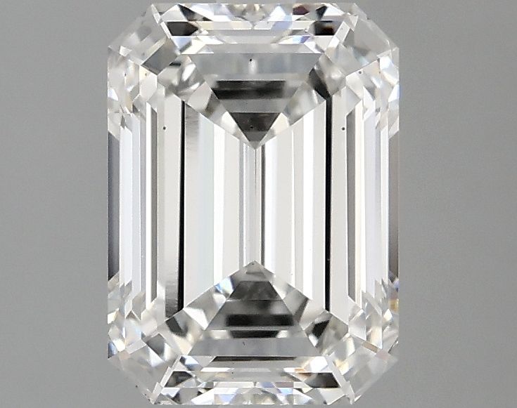 2.10 ct. emerald Lab Grown Diamond front image