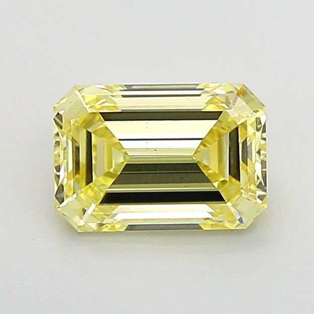 1.05 CT Fancy Yellow EMERALD