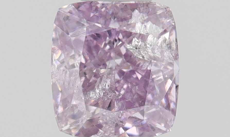 Diament 0.32 ct Fancy Pink Purple/I2
