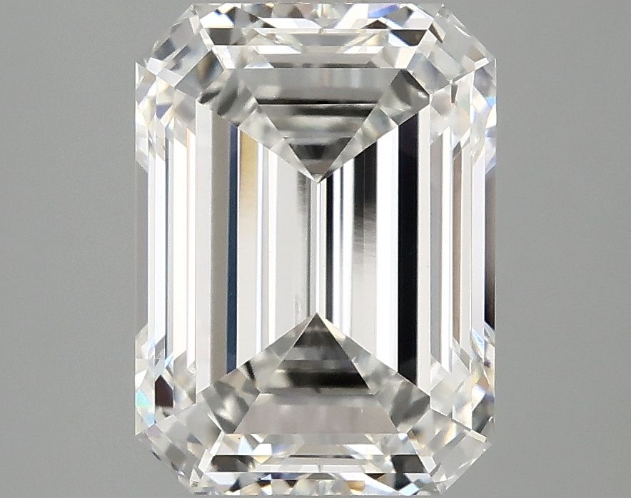 4.08 ct. emerald Lab Grown Diamond front image