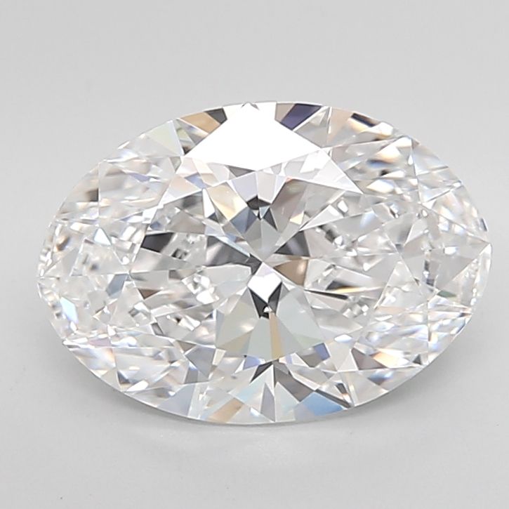 3.73 ct. oval Lab Grown Diamond front image