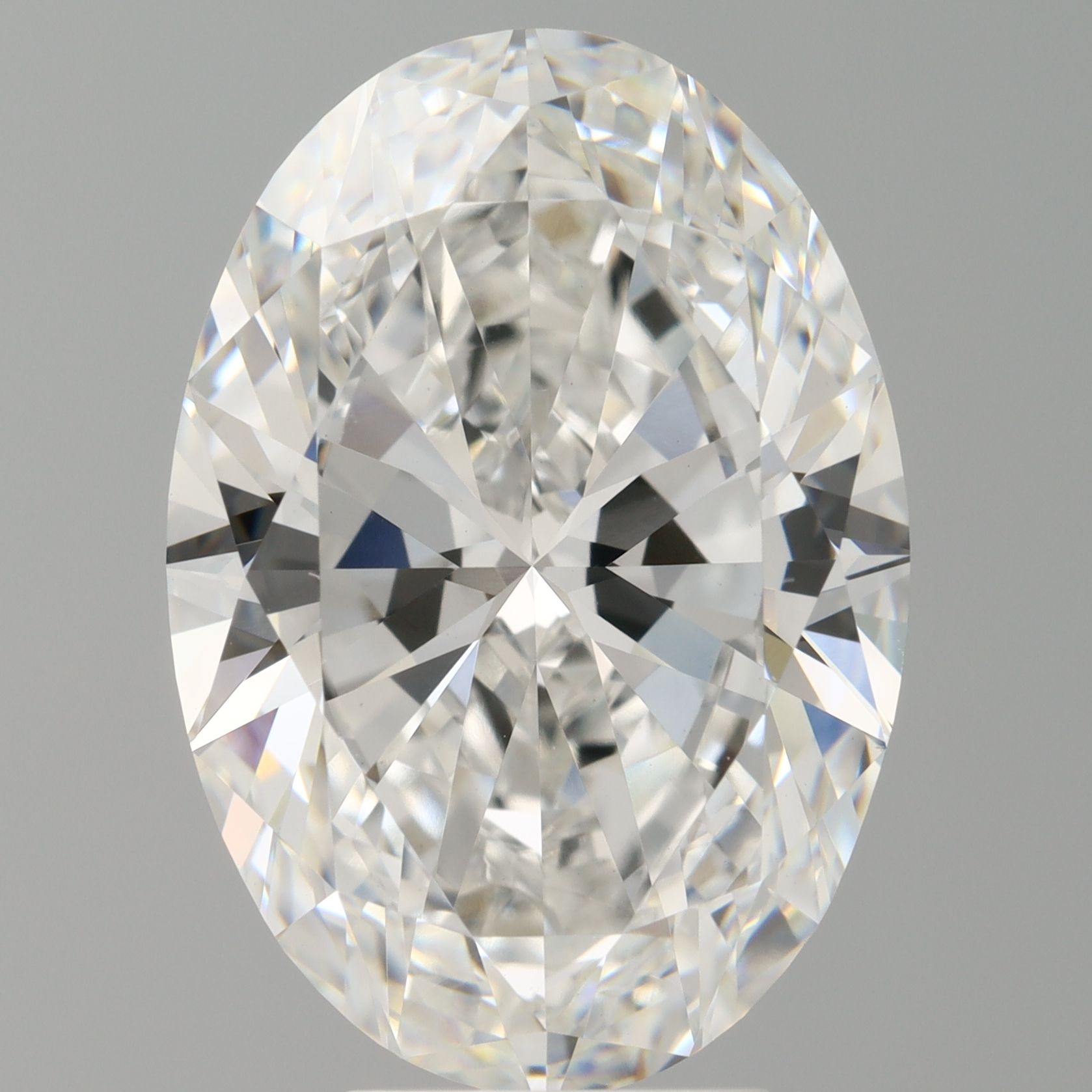 6.51 ct. oval Lab Grown Diamond front image