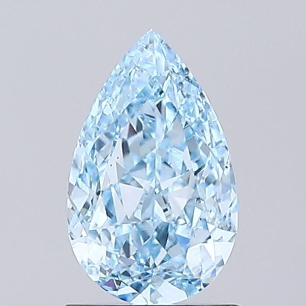 1.0 CT Fancy Vivid Blue PEAR