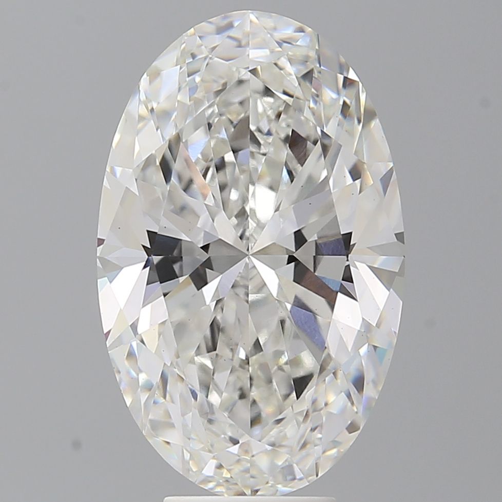 7.51 ct. oval Lab Grown Diamond front image