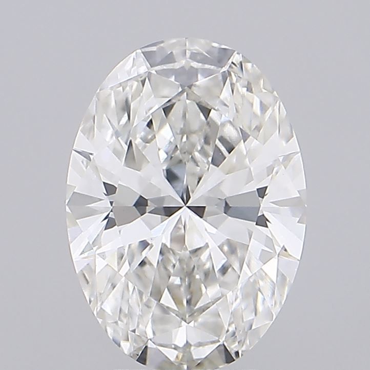 3.40 ct. oval Lab Grown Diamond front image
