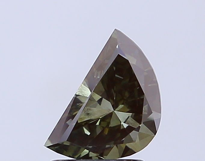 1 ct lab-grown Half moon Diamond