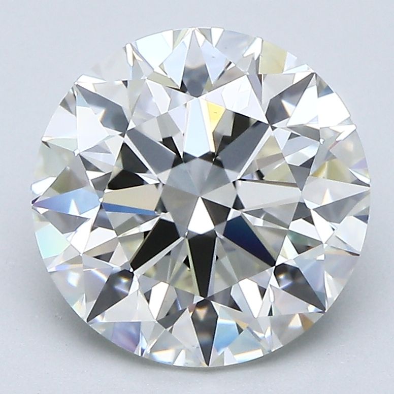 3.61 ct Round diamond