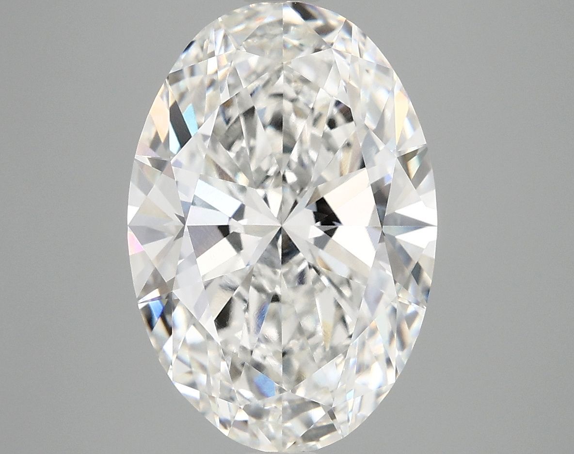 5.01 ct. oval Lab Grown Diamond front image