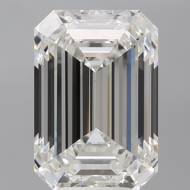 7.10 ct. emerald Lab Grown Diamond front image