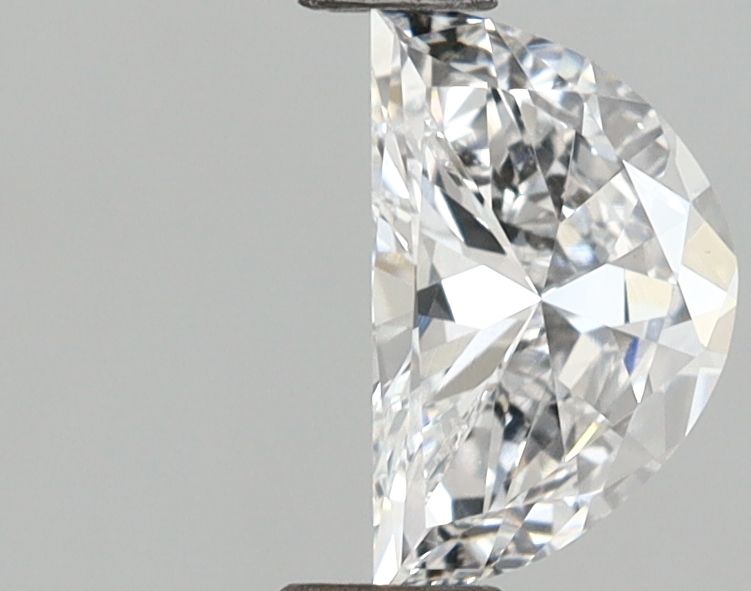 0.63 ct lab-grown Half moon Diamond