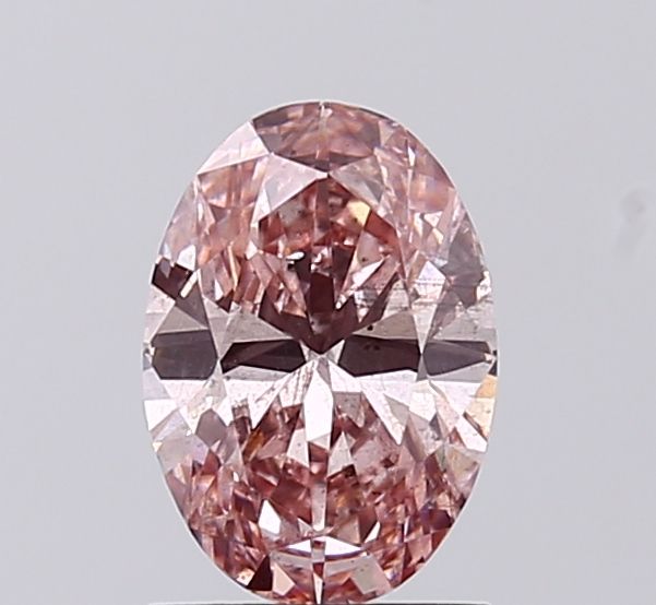 1.0 CT Fancy Intense Pink OVAL