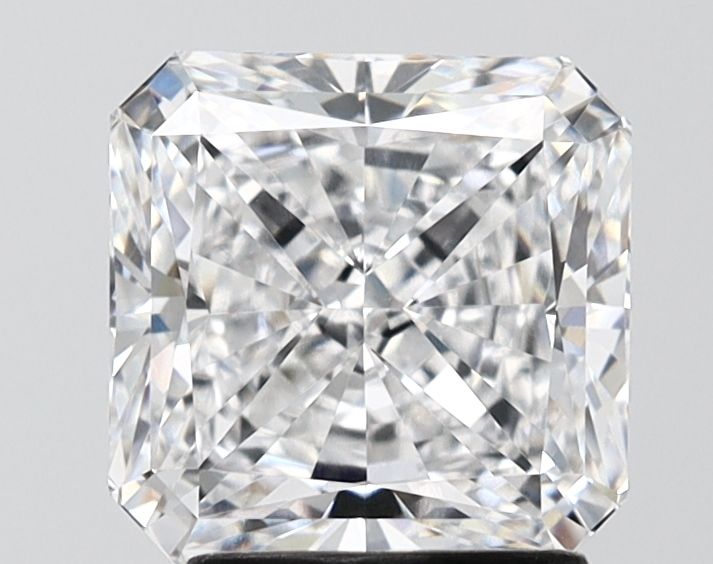 2.42 ct lab-grown Square radiant Diamond