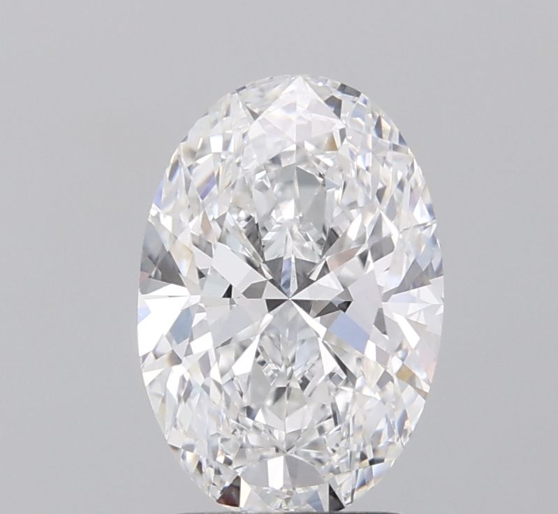 2.01 ct. oval Lab Grown Diamond front image