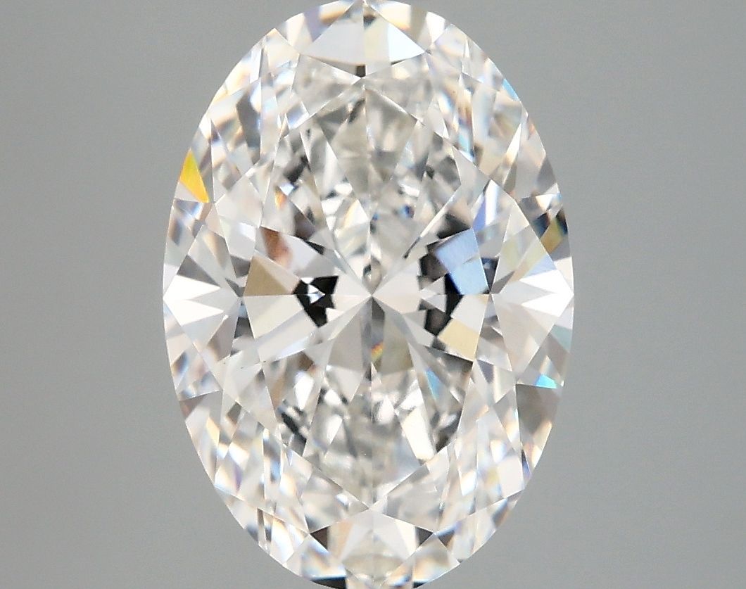 3.87 ct. oval Lab Grown Diamond front image
