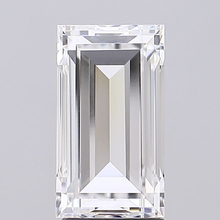 3.01 ct lab-grown Baguette Diamond