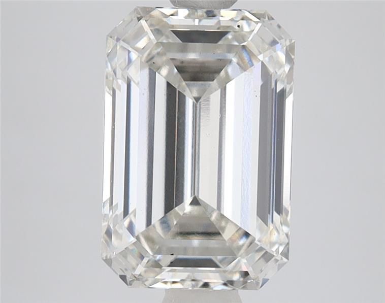 3.22 ct. emerald Lab Grown Diamond front image