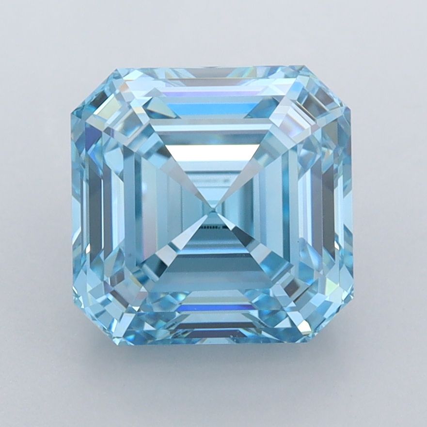 3.02 ct lab-grown Asscher Diamond