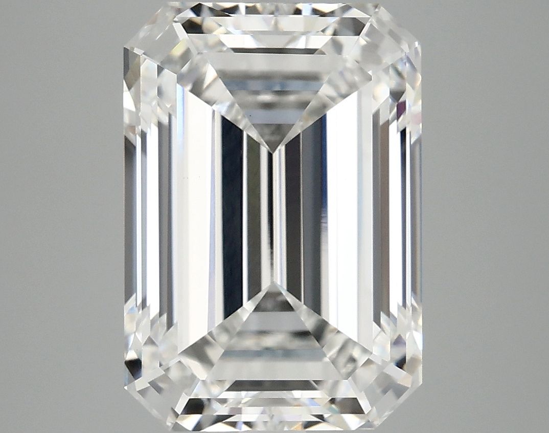 6.02 ct. emerald Lab Grown Diamond front image