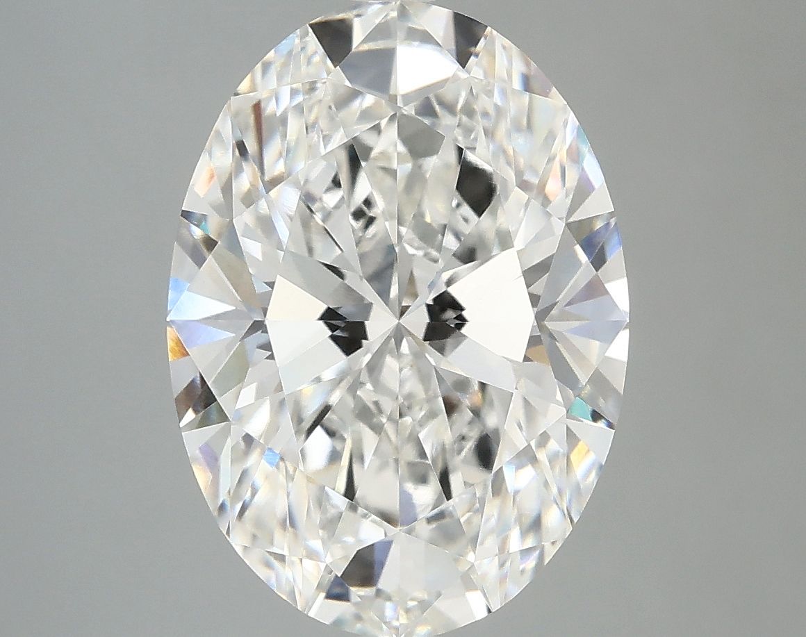 5.09 ct. oval Lab Grown Diamond front image
