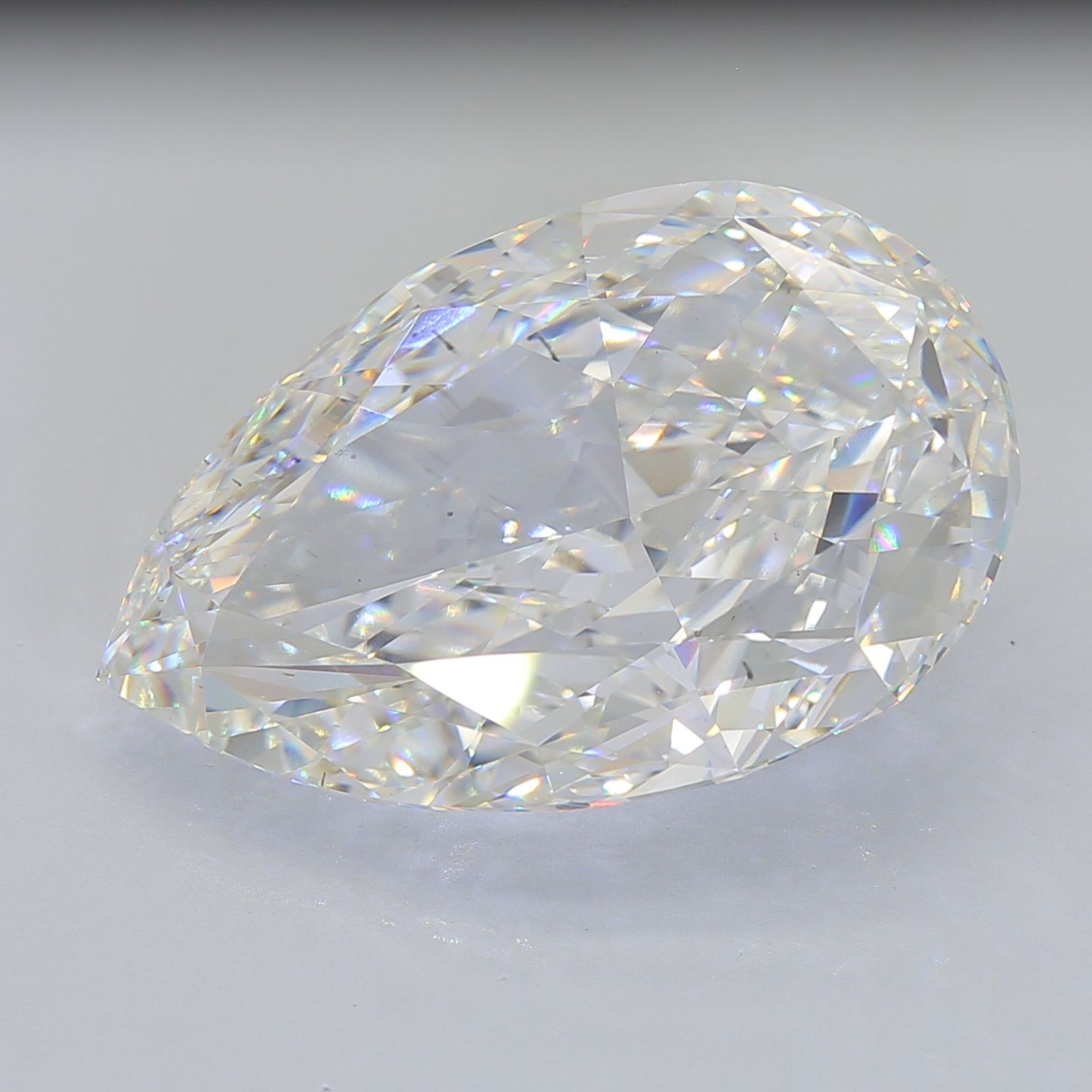 35.01 ct. pear Lab Grown Diamond front image