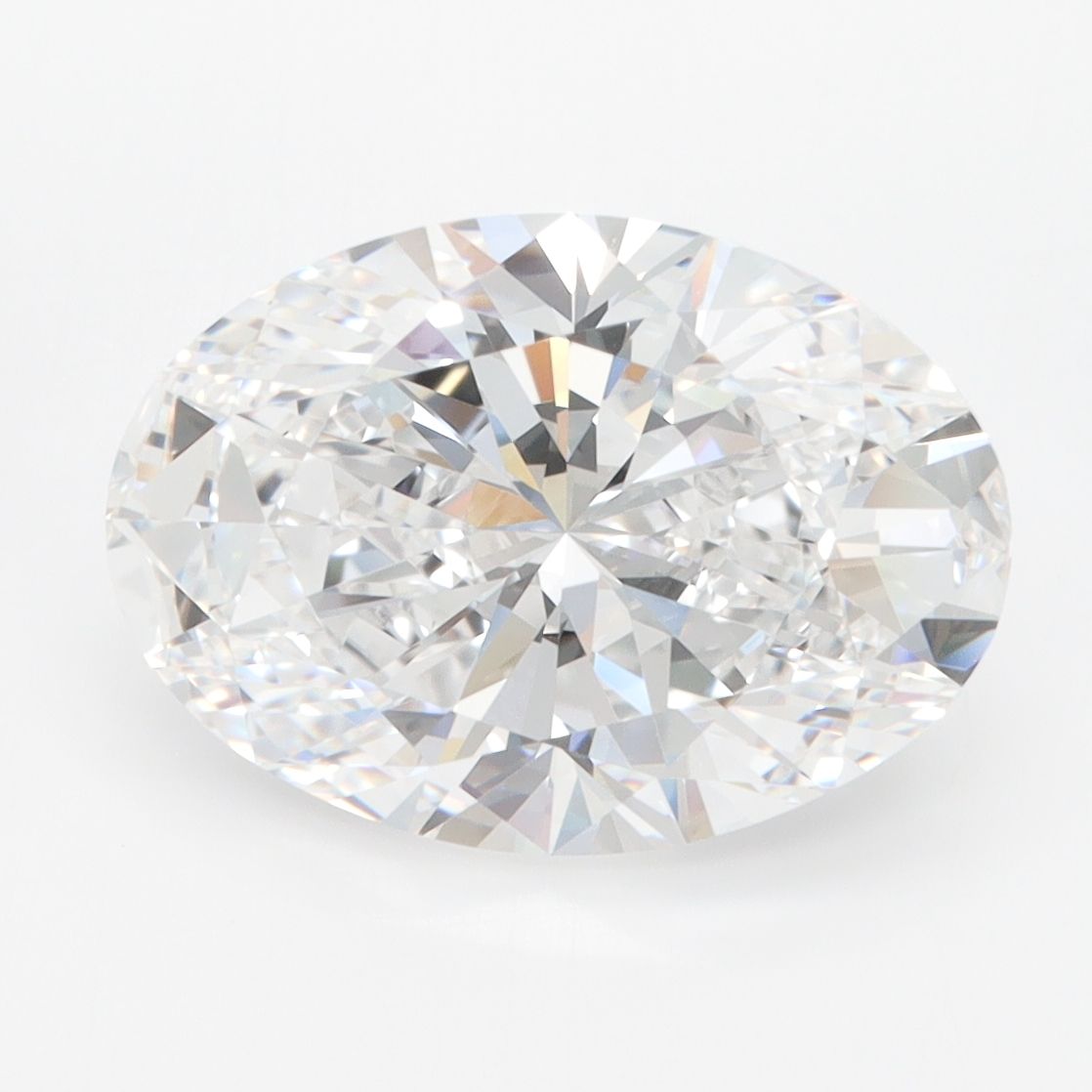 4.23 ct. oval Lab Grown Diamond front image