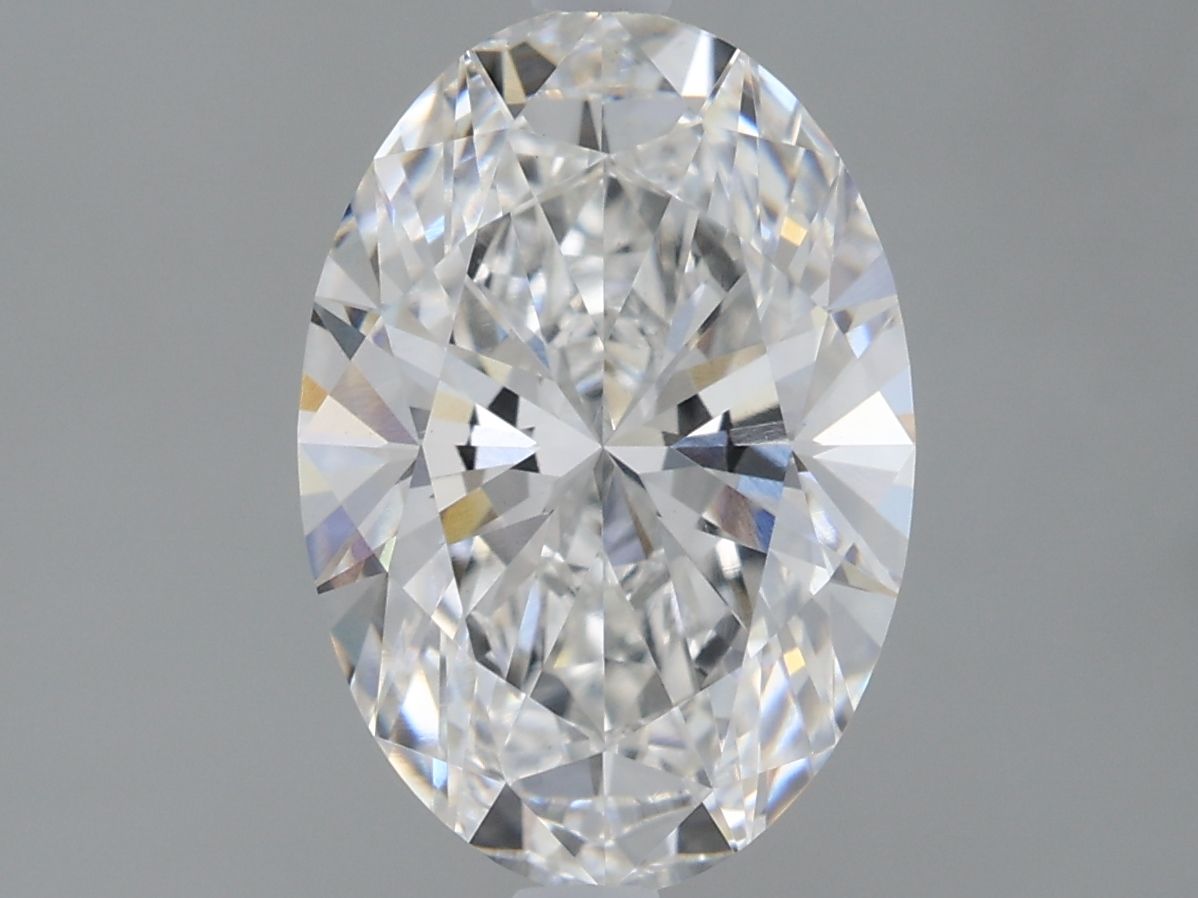 2.08 ct. oval Lab Grown Diamond front image