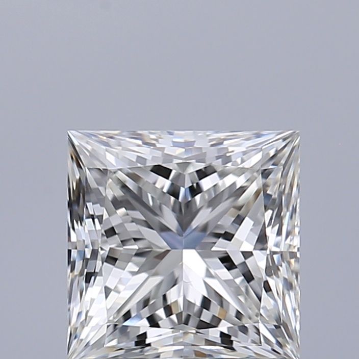 0.91 ct Princess diamond