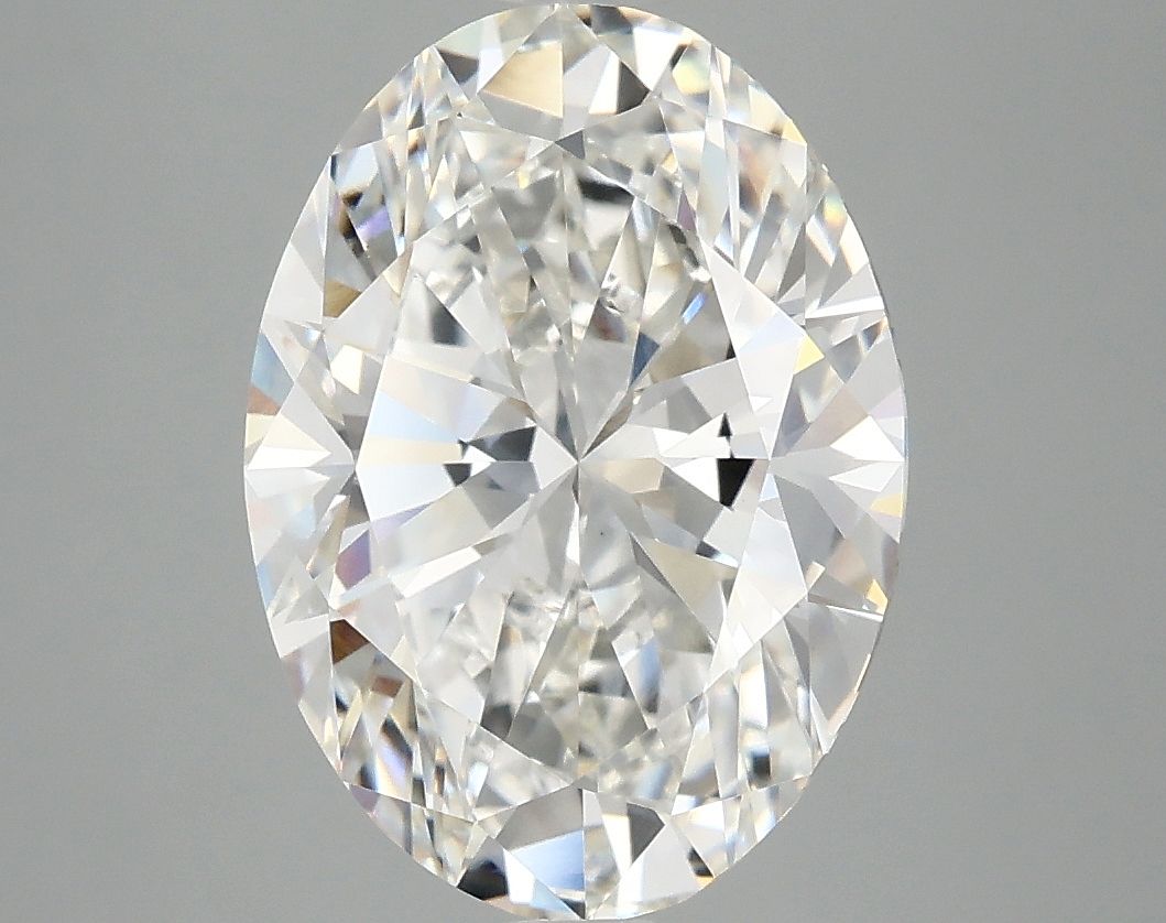3.87 ct. oval Lab Grown Diamond front image