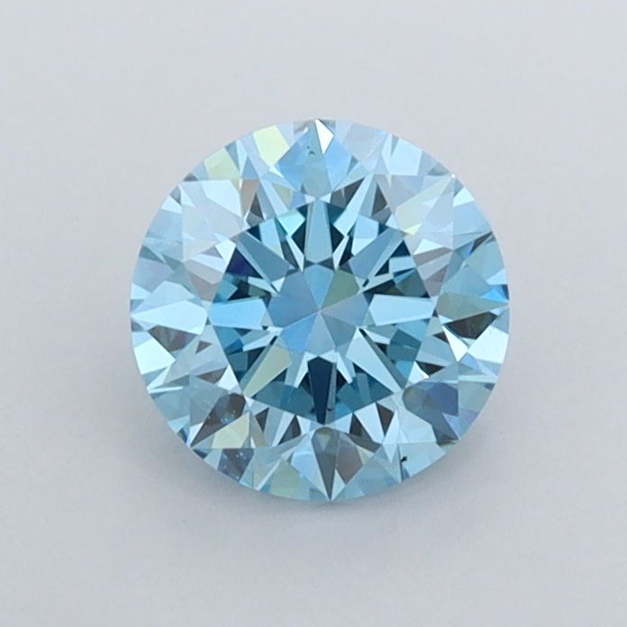 0.76 CT Fancy Vivid Blue ROUND