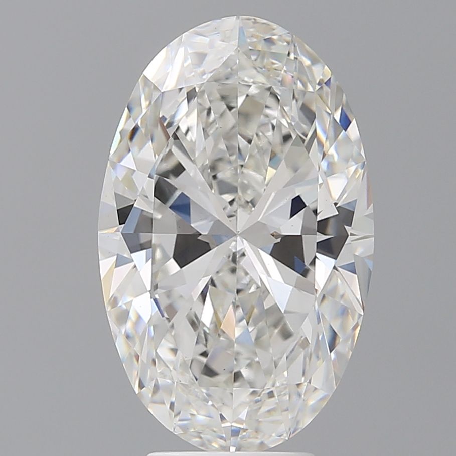 5.60 ct. oval Lab Grown Diamond front image