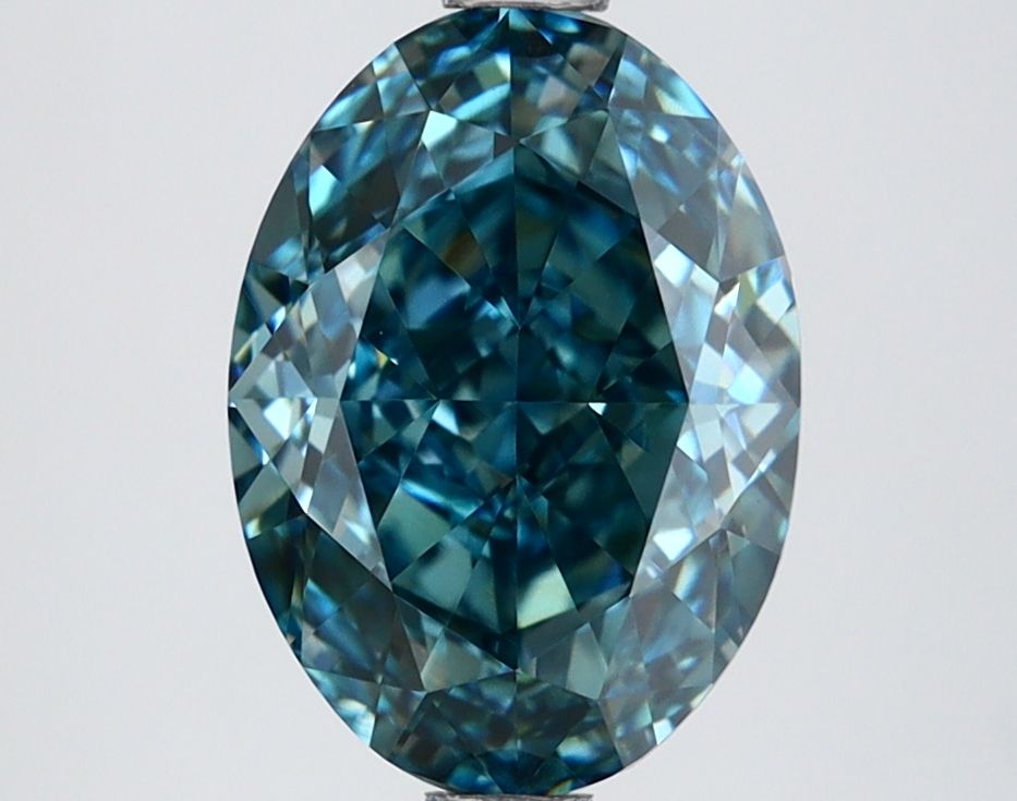 2.67 ct. oval Lab Grown Diamond front image