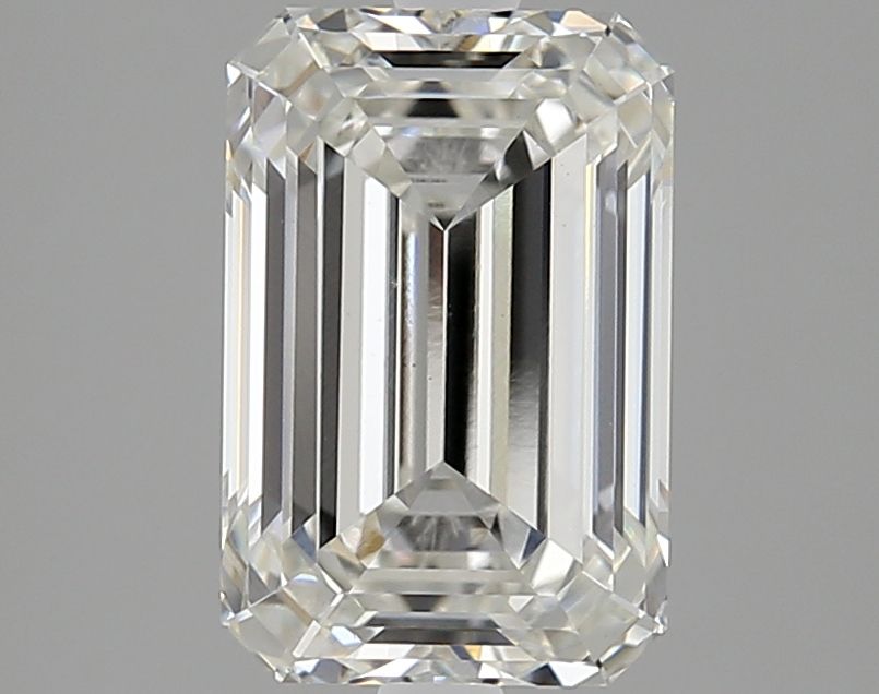 3.12 ct. emerald Lab Grown Diamond front image