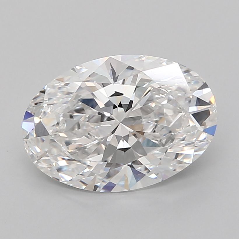 3.07 ct. oval Lab Grown Diamond front image