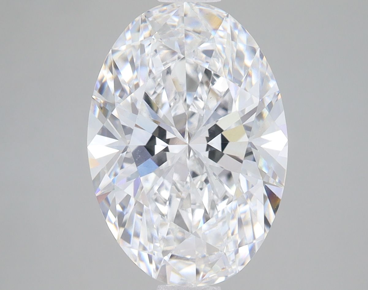 4.10 ct. oval Lab Grown Diamond front image